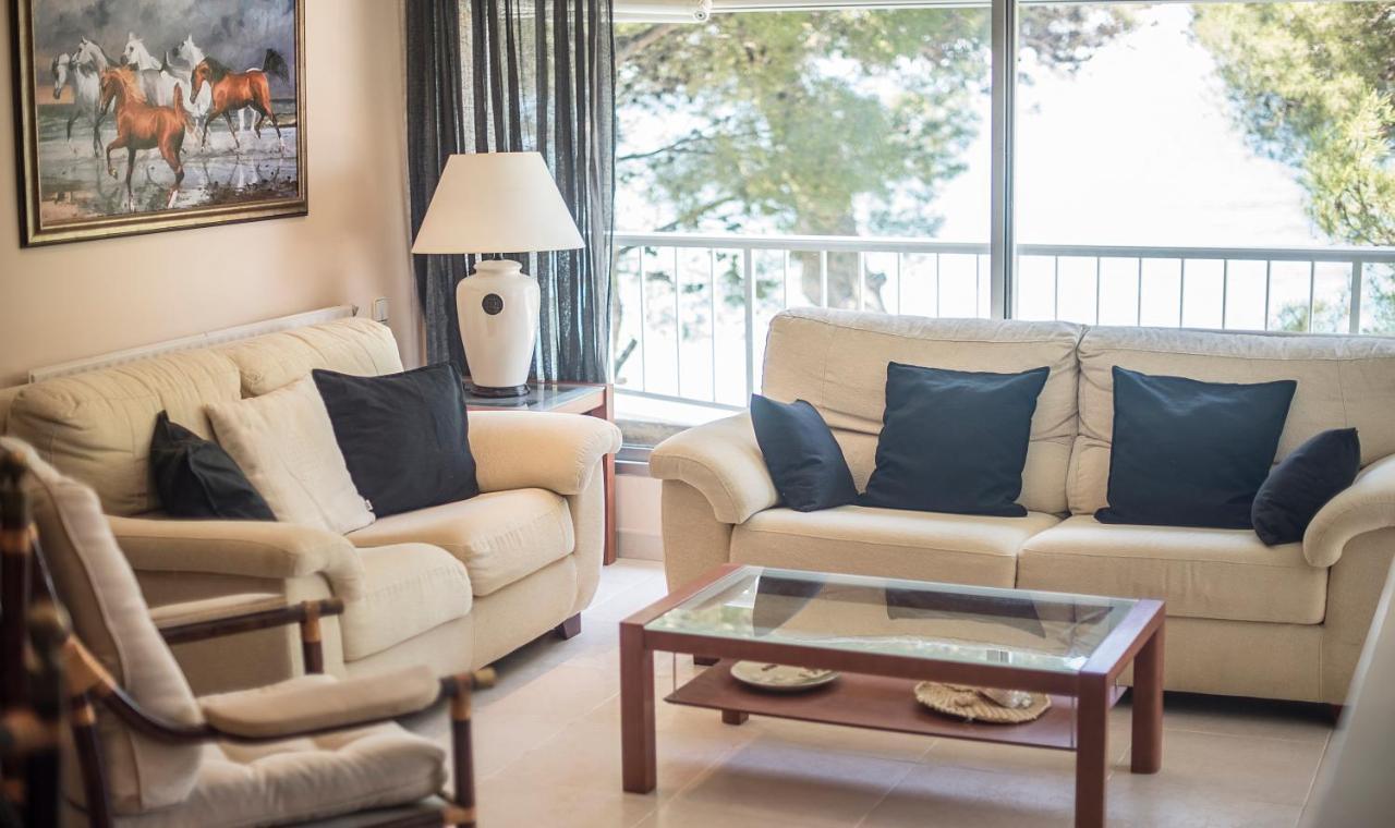 Tarracohomes-Apartamento En Salou Con Vistas Al Mar Y Ac Bagian luar foto